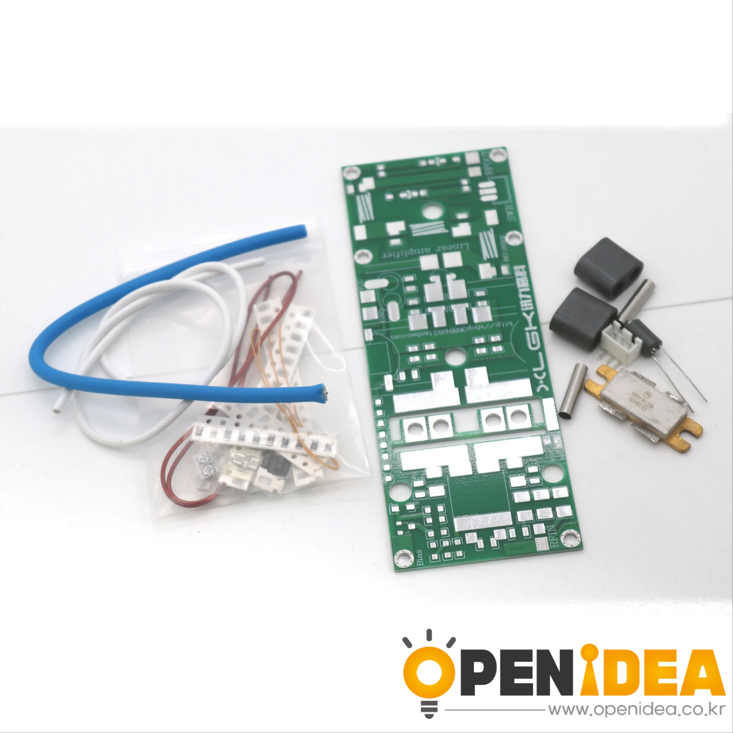 100W FM VHF RF 전력 증폭기판 80 170Mhz DIY MRF9120 트랜지스터 f 라디오 무전기 송신기 통신 [ZTF113-071]