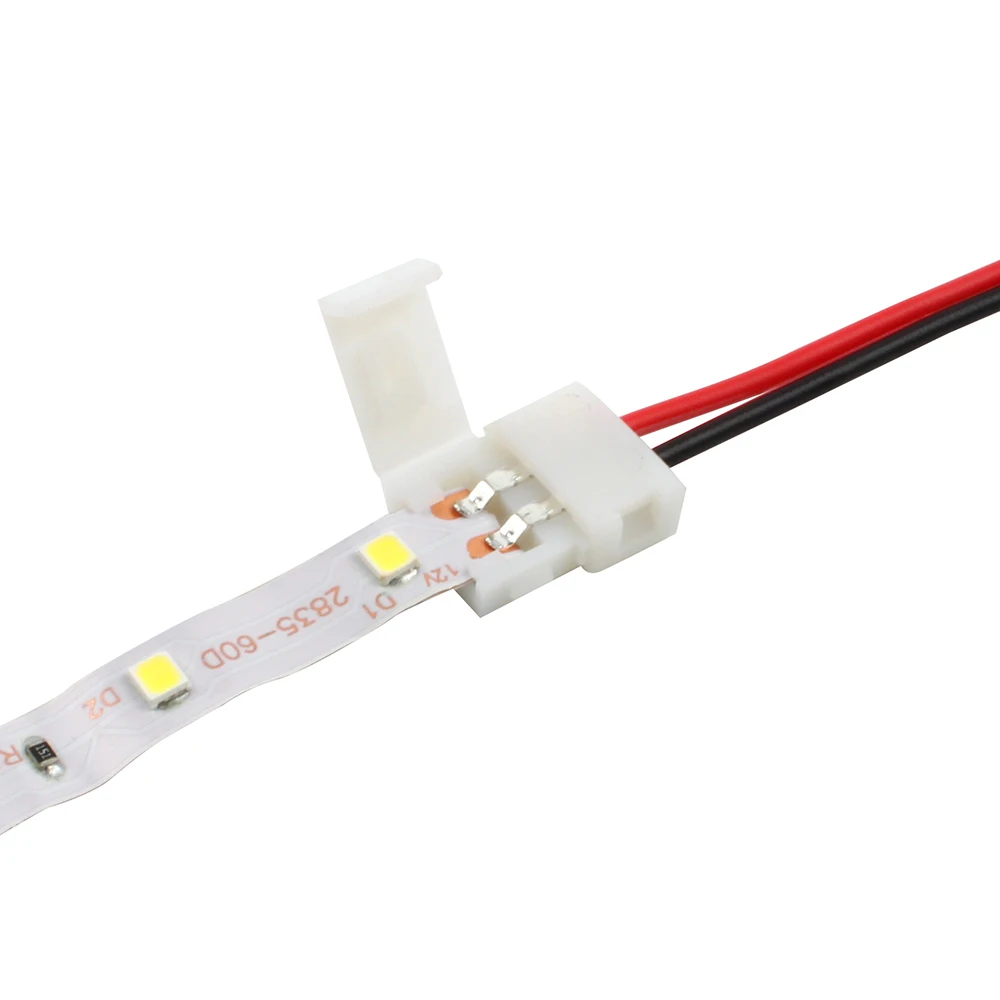 RGB SMD3528 2835 Led 스트립에 대한 8mm 4 핀 50PCS [ZC006-003]