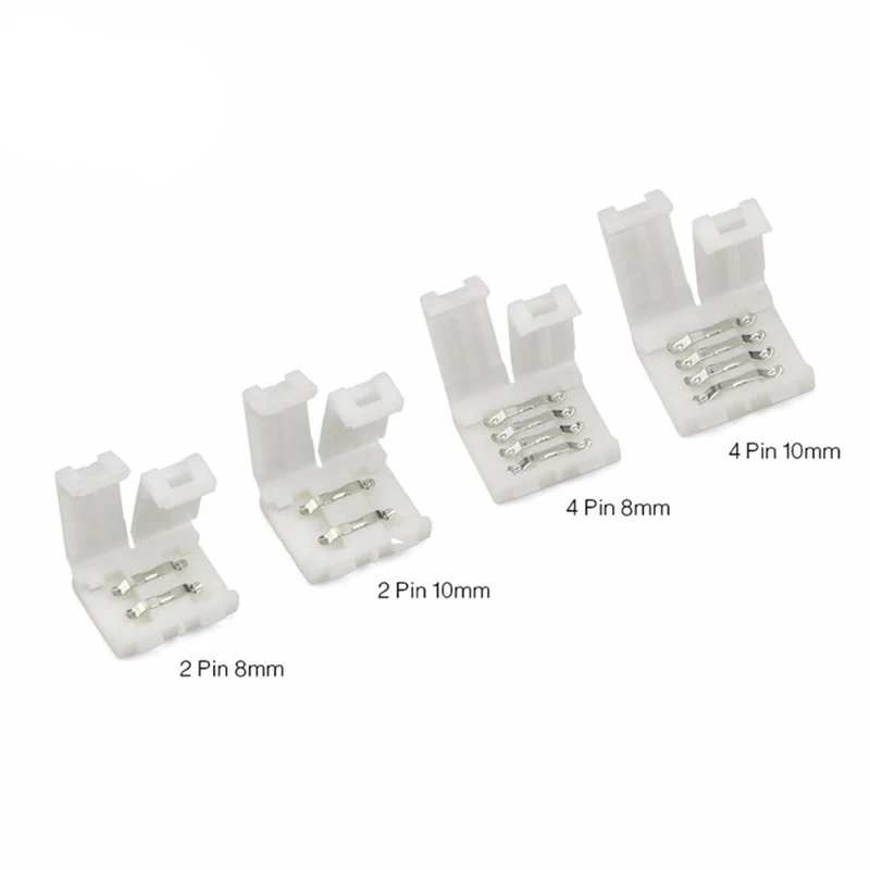 단일 색상 SMD5050 Led 스트립 용 10mm 2 핀 50PCS [ZC006-002]
