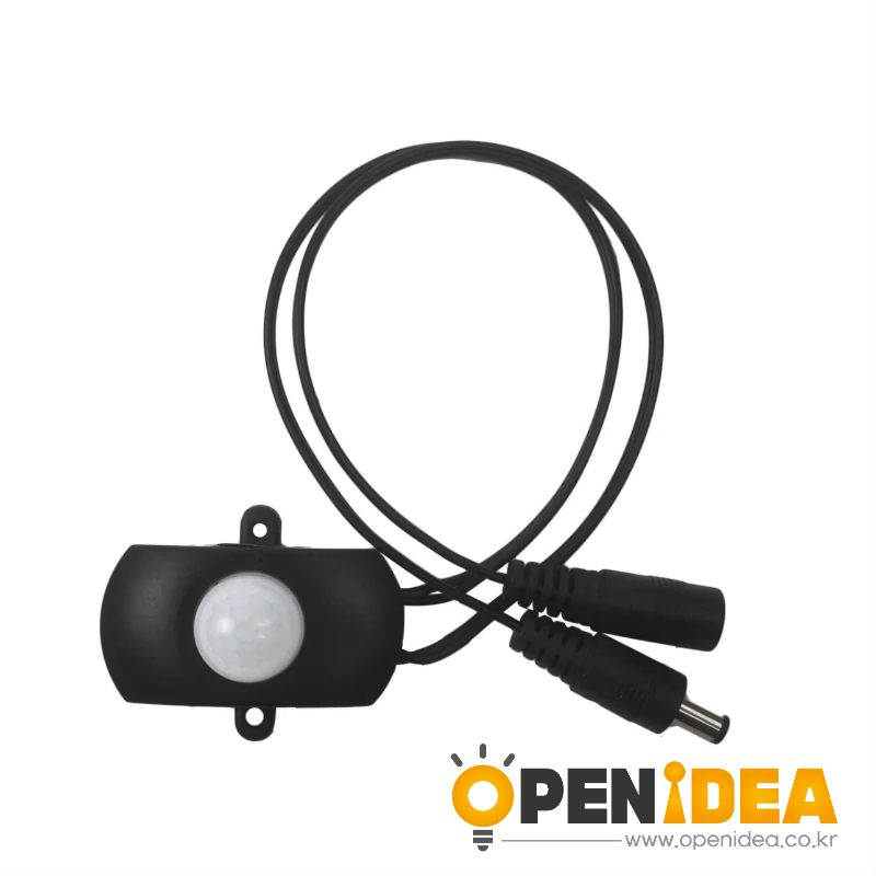 적외선 센서 및 지연 지능형 스위치 포함 저전압 조명, PIR DC 연결 포트, 캐비닛 옷장, 5V, 12V, 24V [ZSF004-001]