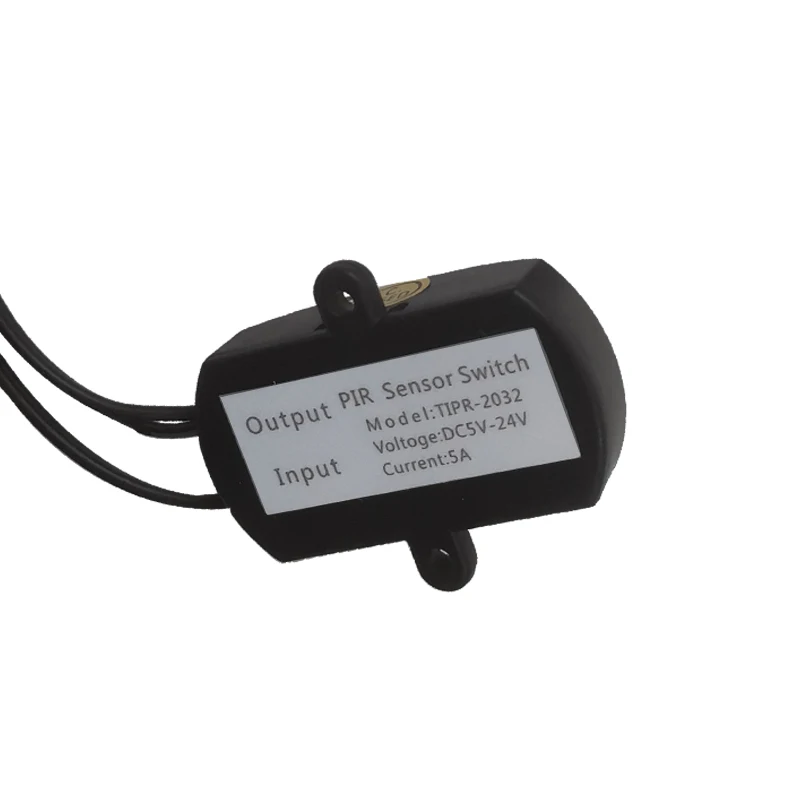적외선 센서 및 지연 지능형 스위치 포함 저전압 조명, PIR DC 연결 포트, 캐비닛 옷장, 5V, 12V, 24V [ZSF004-001]