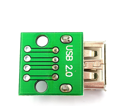 USB2.0 F Type to DIP Adapter Board 100PCS [ZTH80-002]