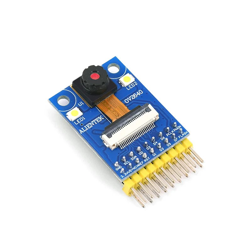개발 보드용 OV2640 카메라 모듈 200W 픽셀 지지대 JPEG STM32 소스 코드 18P FPC 와이어에 적합 ESP32 MC2640 [ALIENTEK-25]