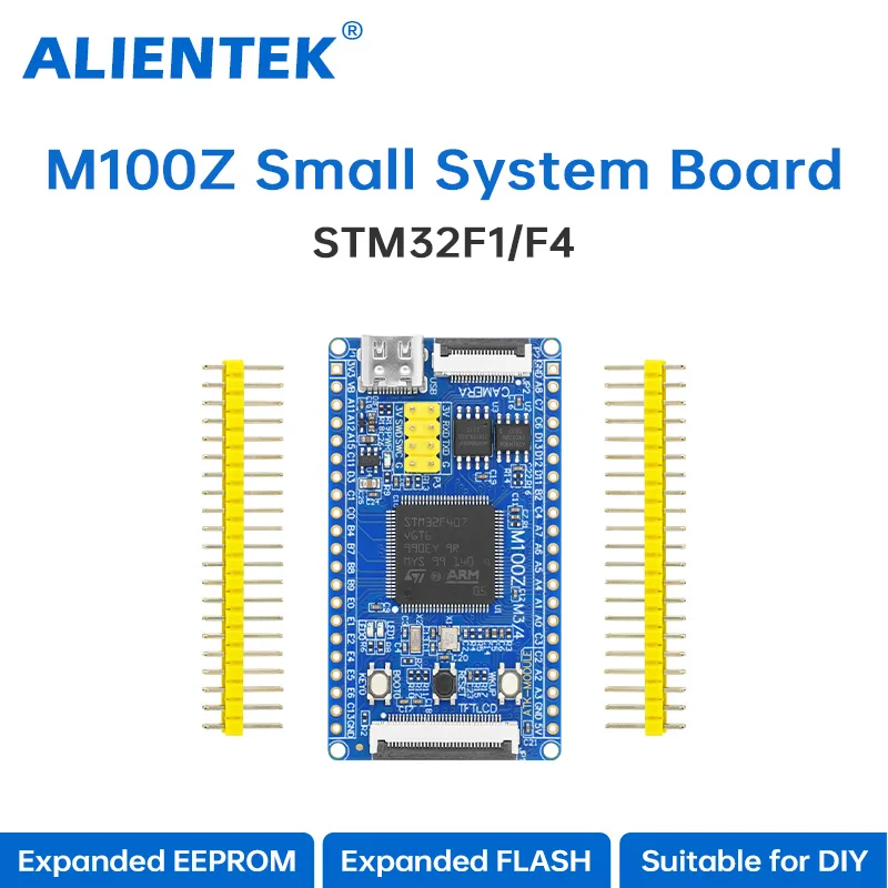 최소 시스템 개발 보드 모듈 영어 튜토리얼 README 설명 STM32F407VGT6 STM32F103VET6 STM32 [ALIENTEK-27]
