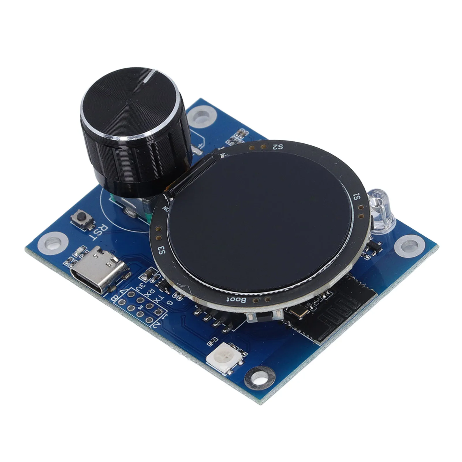 LCD 테스트 보드 ESP32-C3 칩 노브 스크린 평가 개발 보드 회전 인코더 스위치 포함 [ZTI45-005]