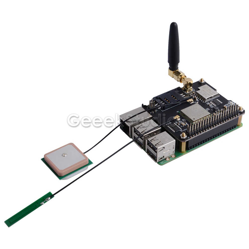 DockerPi 계열 IoT 노드 통신 LORA GSM GPS 지원 위성위치확인 모듈 IoT Node（A） [52PI-031]