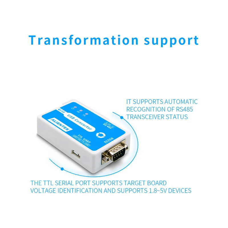 USB-직렬 포트 변환기 3 in 1 USB-RS232-RS485-TTL-232 485 TTL 통신 모듈 직렬 케이블 [ALIENTEK-21]