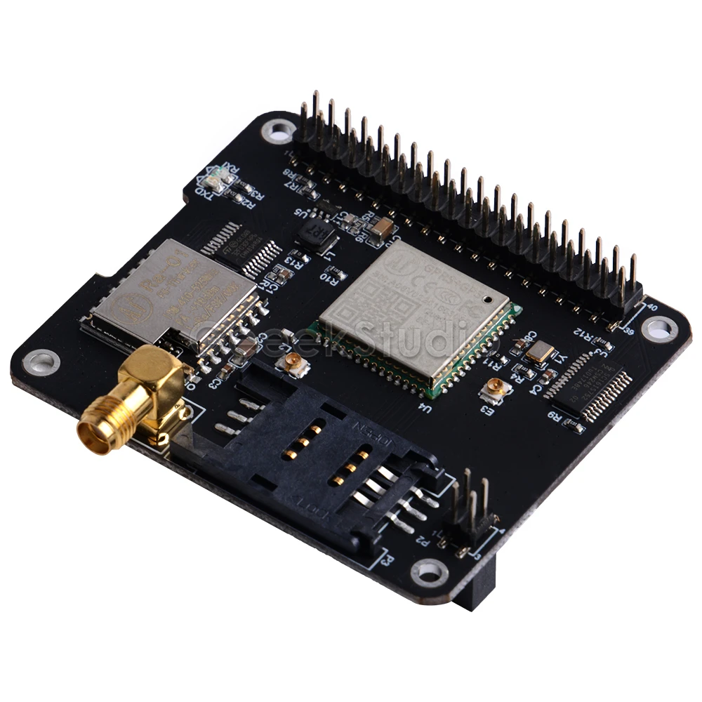 DockerPi 계열 IoT 노드 통신 LORA GSM GPS 지원 위성위치확인 모듈 IoT Node（A） [52PI-031]