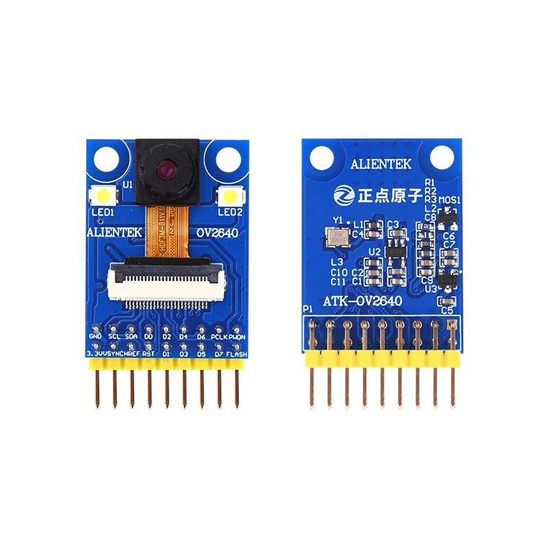 개발 보드용 OV2640 카메라 모듈 200W 픽셀 지지대 JPEG STM32 소스 코드 18P FPC 와이어에 적합 ESP32 MC2640 [ALIENTEK-25]