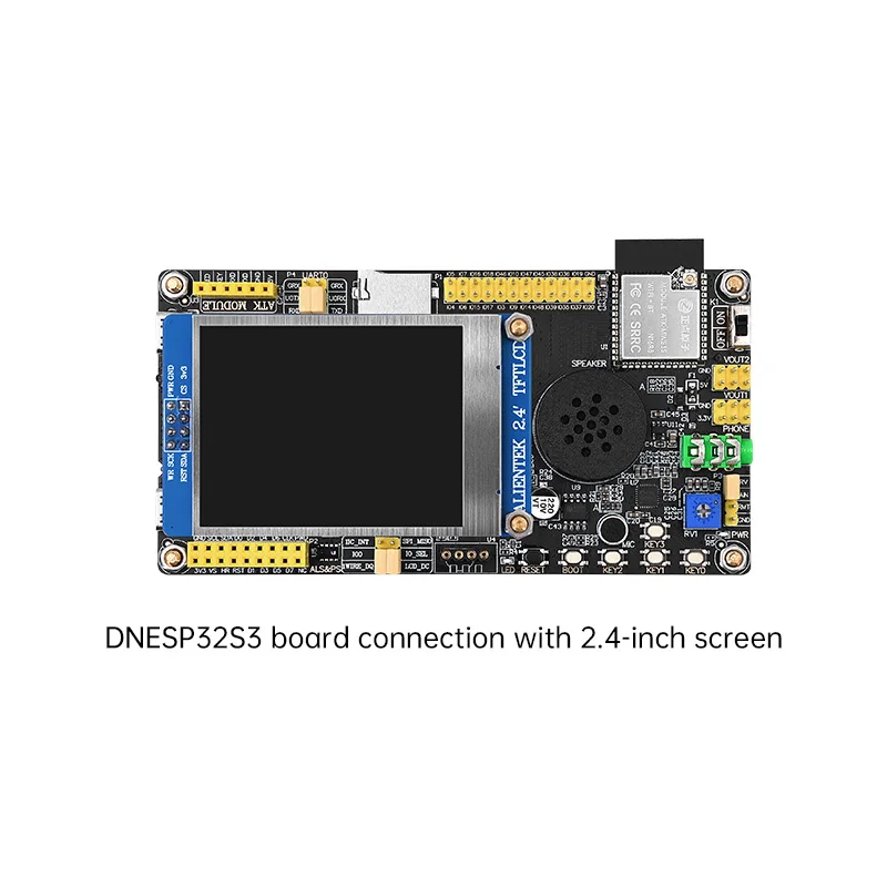 TFT 디스플레이 2.4 인치 LCD 모듈 정전식 LCD 디스플레이 IPS 스크린 320x240 해상도 ST7789 드라이버 칩 ESP32 [ALIENTEK-22]