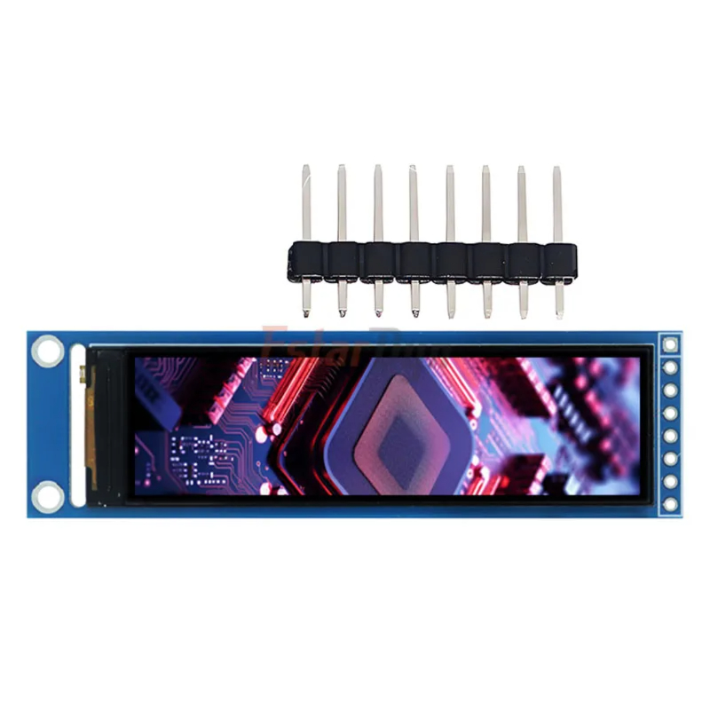 2.25인치 TFT LCD ST7789 소형 화면 76x284 모듈 LCD 전체보기 SPI 컬러 화면 [ZTI45-009]