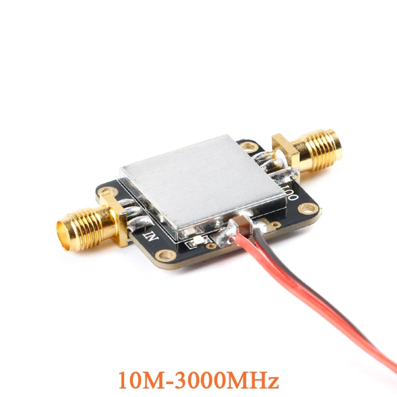 RF 증폭기 보드 모듈 저잡음 증폭기 LNA 광대역 이득 10M-3000MHz 22dB DC12V [ZTA179-008]