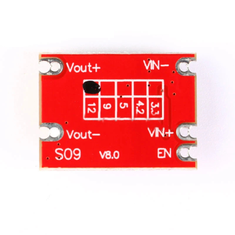 DC-DC 자동 벅 부스트 파워 모듈 스텝 업 다운 보드 전자 DIY S9 3V-15V 출력 4.2V [ZTA179-020]