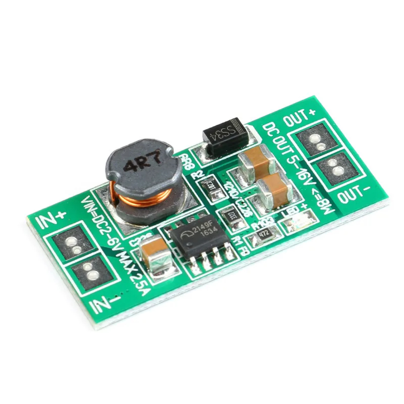 8W 저압 고출력 승압 안정화 모듈 5V리터 12V DC-DC [ZTA179-009]