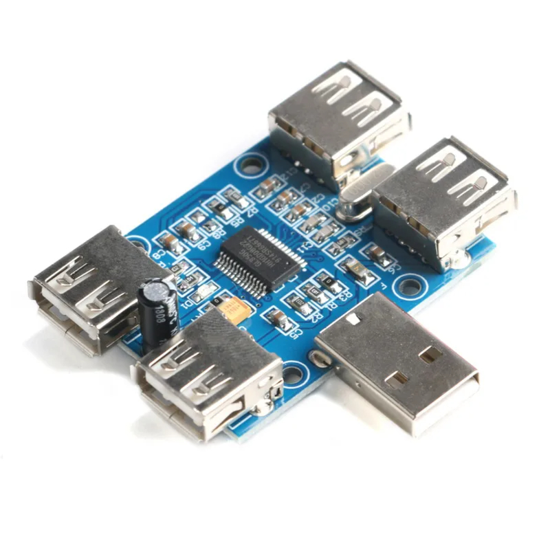 USB 2.0 허브 확장 모듈 (4포트 GL850G 칩셋 탑재) [ZTX101-003]