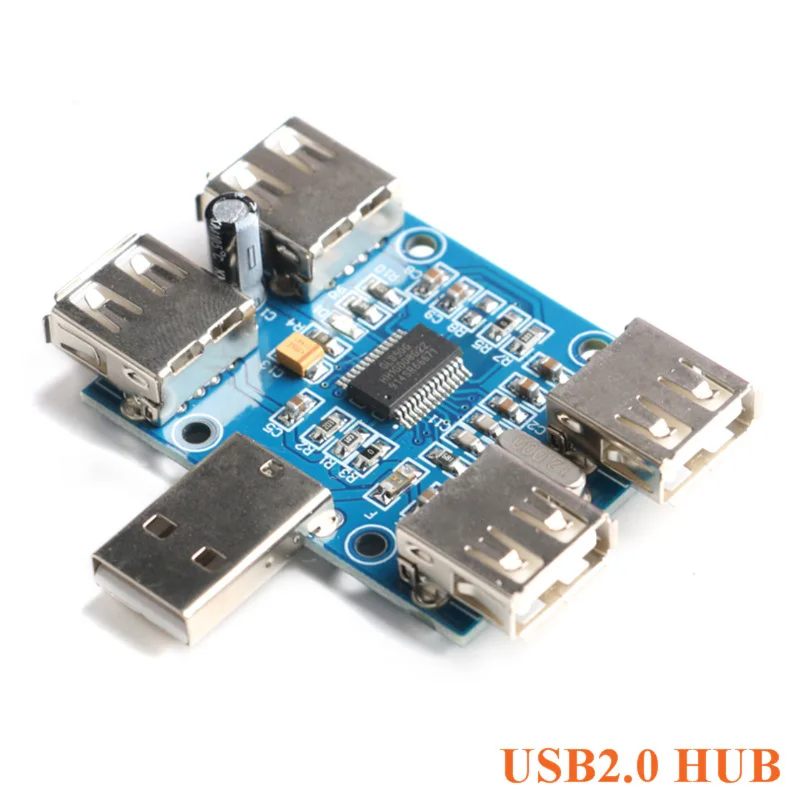 USB 2.0 허브 확장 모듈 (4포트 GL850G 칩셋 탑재) [ZTX101-003]
