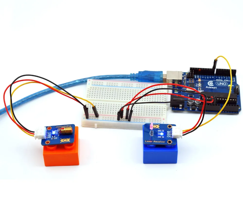 ADA016 42 모듈 Arduino UNO R3 Mega2560 Nano용 최고의 센서 키트 가이드북이 포함된 Arduino용 센서 스타터 키트(PDF) [Adeept-031]