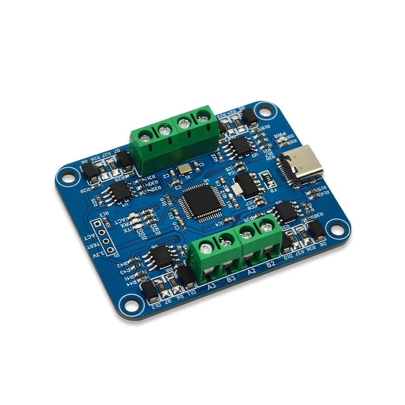 CH9344 USB-4채널 TTL 변환기 (4포트 USB-UART 다운로더)-직렬 통신 트랜시버 [LCTECH-11]