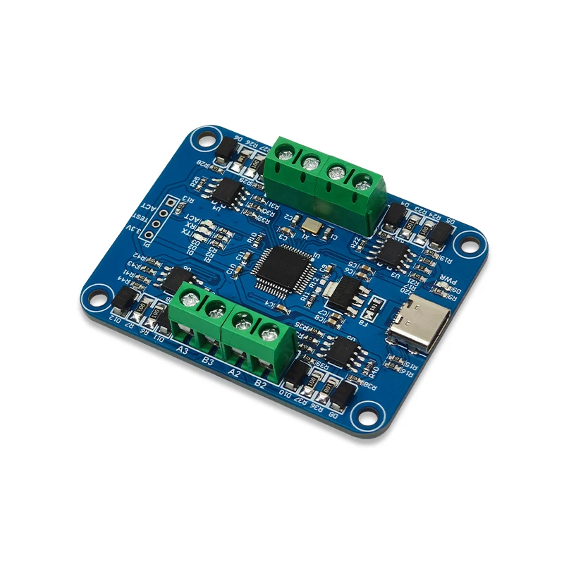 CH9344 USB-4채널 TTL 변환기 (4포트 USB-UART 다운로더)-직렬 통신 트랜시버 [LCTECH-11]
