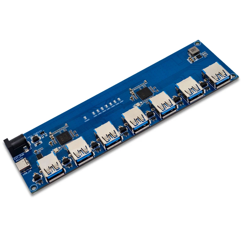 VL817 USB 3.0 3.1 허브 모듈 (1:7 포트 변환) Type-C 인터페이스 지원 [LCTECH-54]