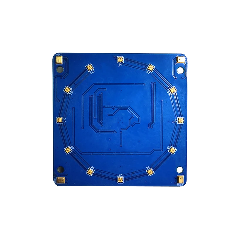 라즈베리파이 ReSpeaker 스마트 음성 인식 모듈 (AC108 오디오 코덱 4-MIC 어레이)- 스피커 DIY 키트 [LCTECH-57]