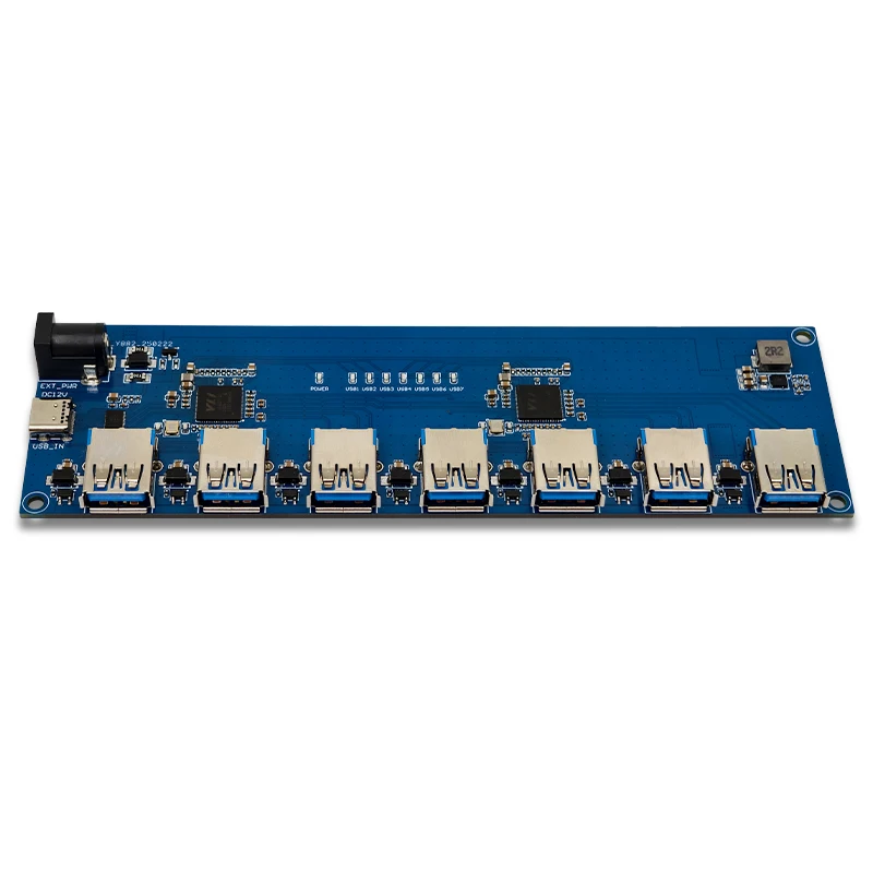 VL817 USB 3.0 3.1 허브 모듈 (1:7 포트 변환) Type-C 인터페이스 지원 [LCTECH-54]