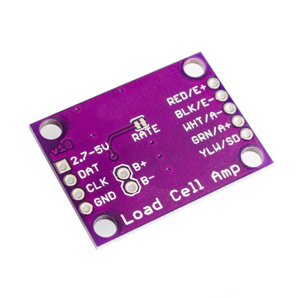 HX711 모듈 (24비트 고정밀 ADC)-소형 크기의 로드셀 압력 센서 전용 변환기 [ZTJ68-009]