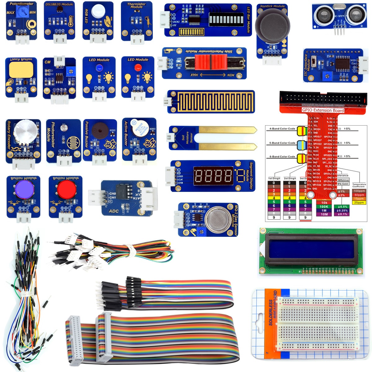 ADA006 아두이노 UNO R3 RFID 스타터 키트 : 기초부터 활용까지 (서보 모터 RC522 RFID 모듈 PS2 조이스틱 포함)  가이드북 제공 [Adeept-033]