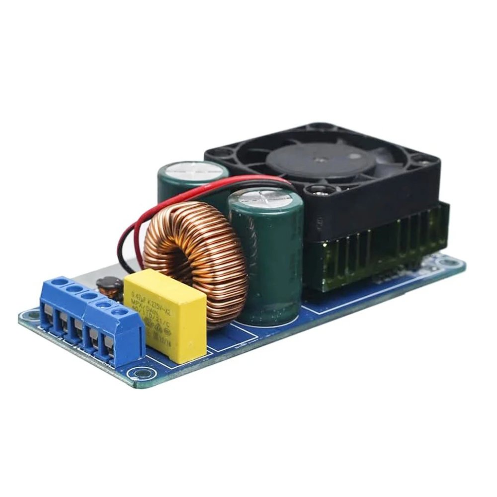 代替IRS2092S 大功率500W D类HIFI数字功放板成品单声道 超LM3886 [ZTP50-008]