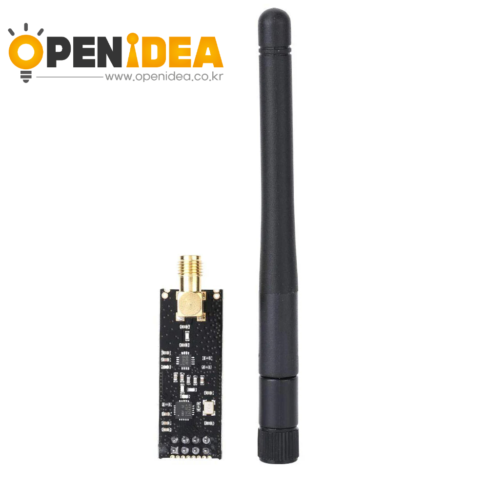 1100m 장거리 무선 통신 모듈 (NRF24L01+PA+LNA)-안테나 포함 [ZTF113-006]