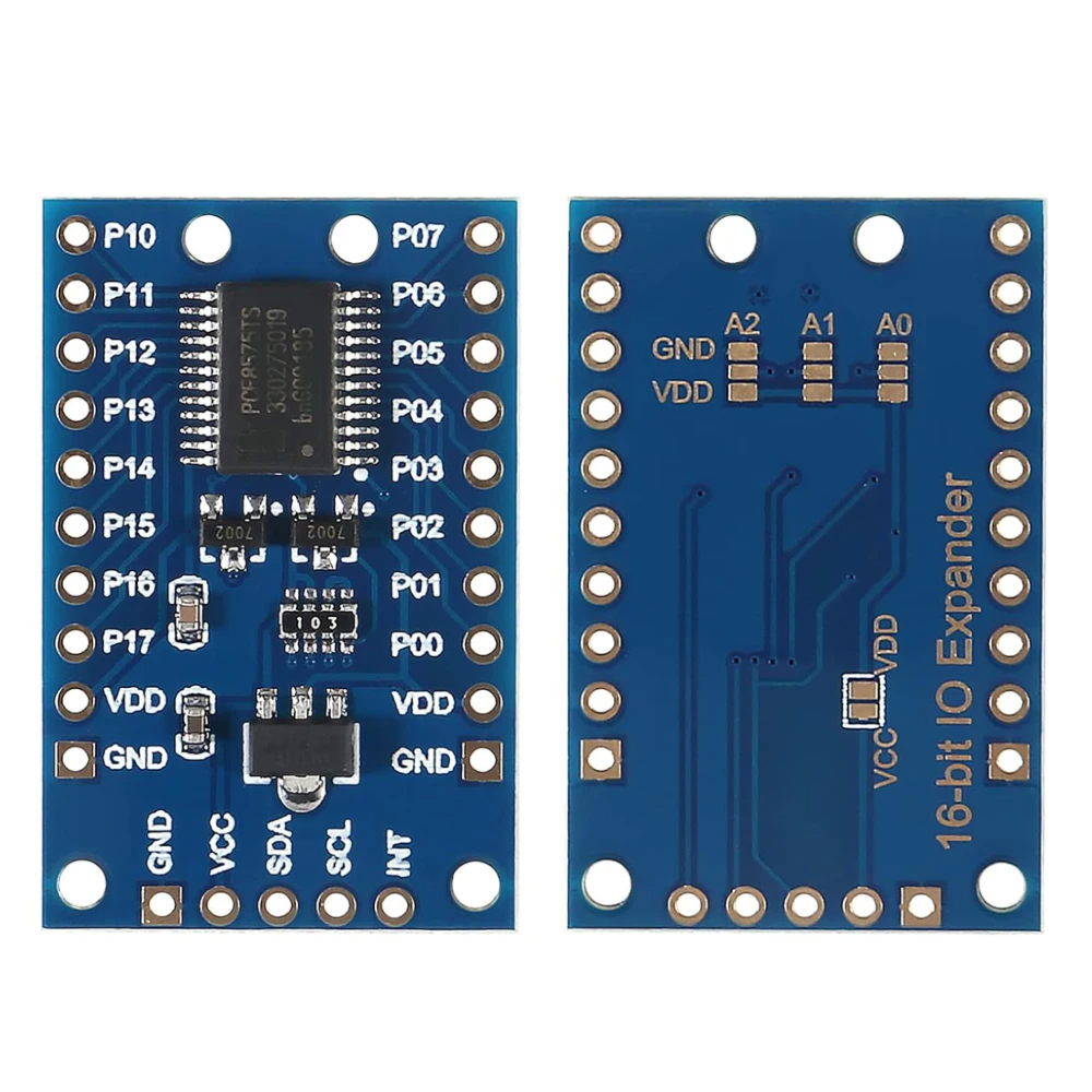 PCF8575 I2C IO 확장 모듈-16채널 GPIO 제어 보드 [ZTX101-007]