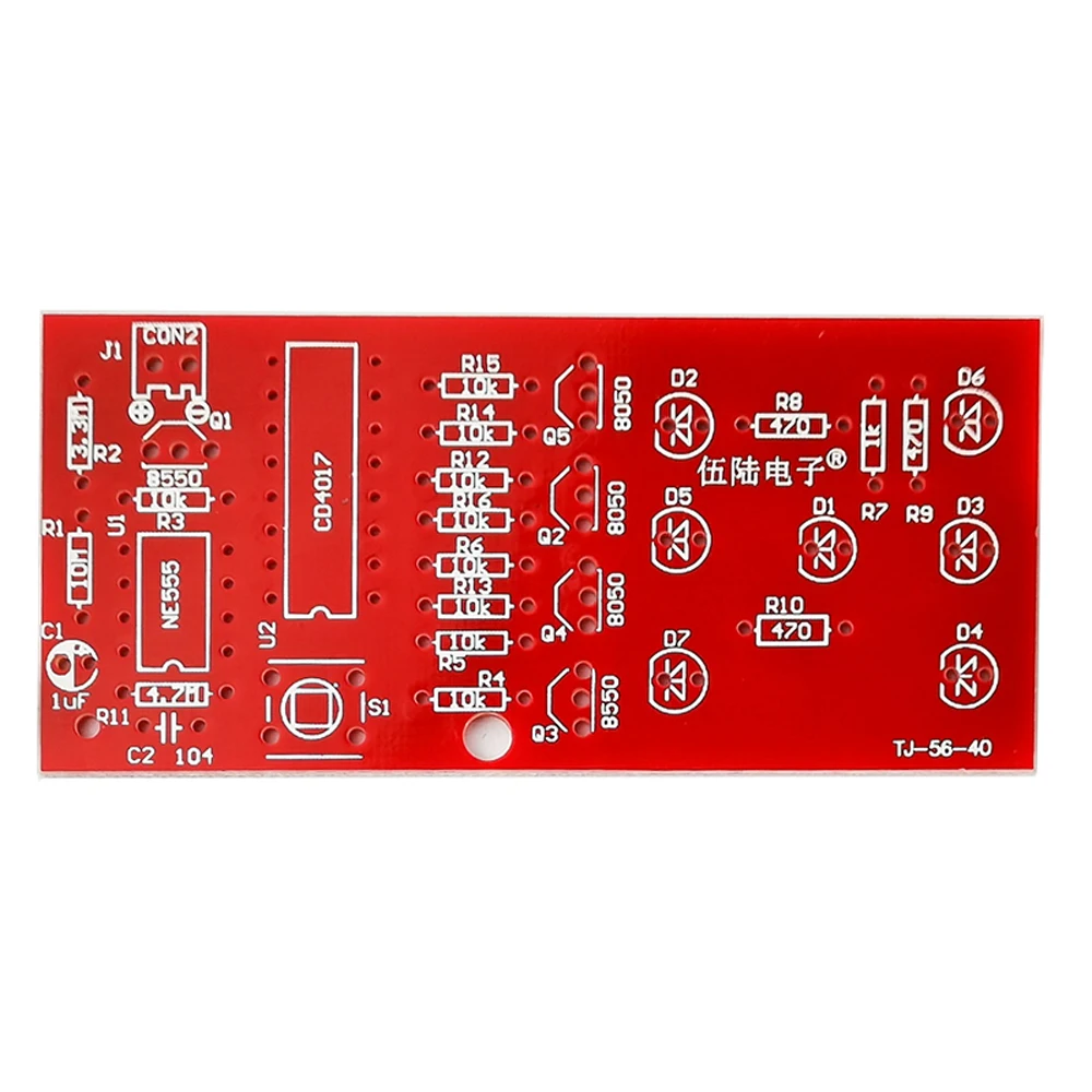 DIY 전자 키트 Led 모듈 행운의 주사위 재미있는 게임 PCB 보드 납땜 프로젝트 연습 스위트 구성 요소 용접 기술 학습 [DIY-340]