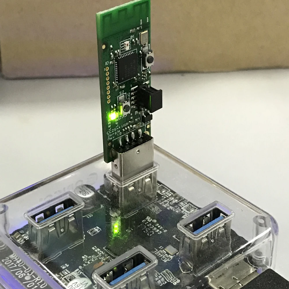 CC2531+안테나 블루투스 USB 동글 Zigbee 패킷 분석기 및 개발 도구 [ZTF113-010]