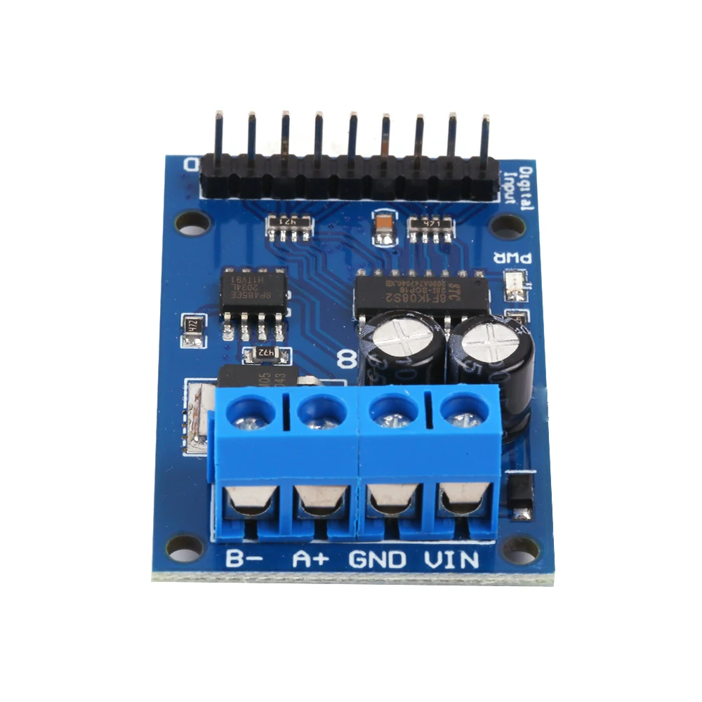 DC 12V 8채널 디지털 입력 모듈 (RS485 Modbus RTU 스위치 신호 수집 8-12mA) [ZTX101-176]
