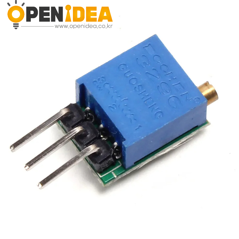 TP353 사각파 출력 NE555 모듈 발진기 가변 주파수 펄스 발생기 신호원 0.5Hz-70Hz DC 5-15V [ZTX101-177]