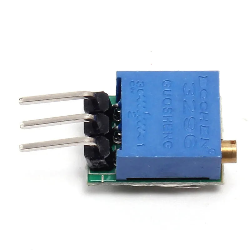 TP353 사각파 출력 NE555 모듈 발진기 가변 주파수 펄스 발생기 신호원 0.5Hz-70Hz DC 5-15V [ZTX101-177]