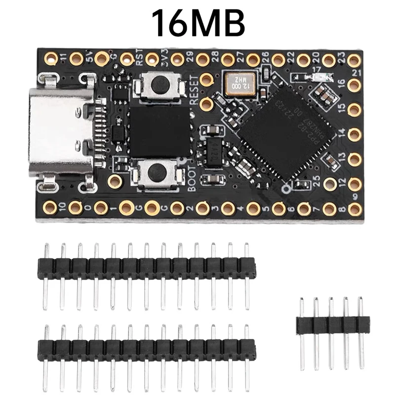 MicroPython MicroPython 16MB 와 호환되는 Type-c 인터페이스를 갖춘 Pro Micro RP2040 칩 미니 개발 보드 [ZTZ23-003]