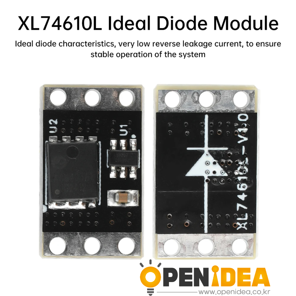 XL74610L LM74610 아날로그 아이디얼 다이오드 정류기용 아이디얼 다이오드 모듈 교체 정류기 1.5V-36V 0MA 15A 30A 시뮬레이션 [ZTX101-195]