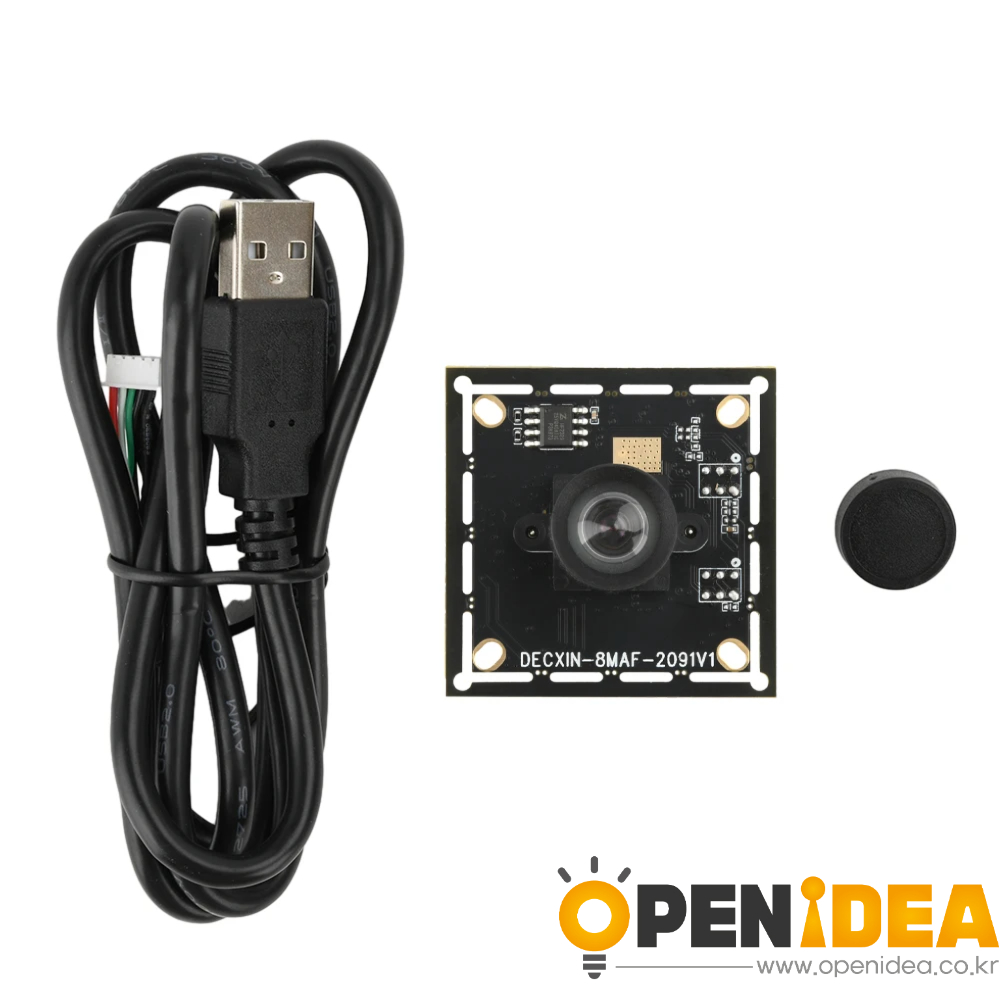IMX179 USB HD 카메라 모듈 보안 모니터링 DIY 프로젝트를 위한 드라이버가 없는 78도 8MP 고정 초점 렌즈 산업용 카메라 [ZTS16-001] 