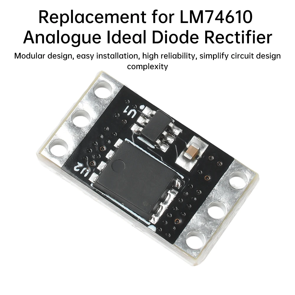 XL74610L LM74610 아날로그 아이디얼 다이오드 정류기용 아이디얼 다이오드 모듈 교체 정류기 1.5V-36V 0MA 15A 30A 시뮬레이션 [ZTX101-195]