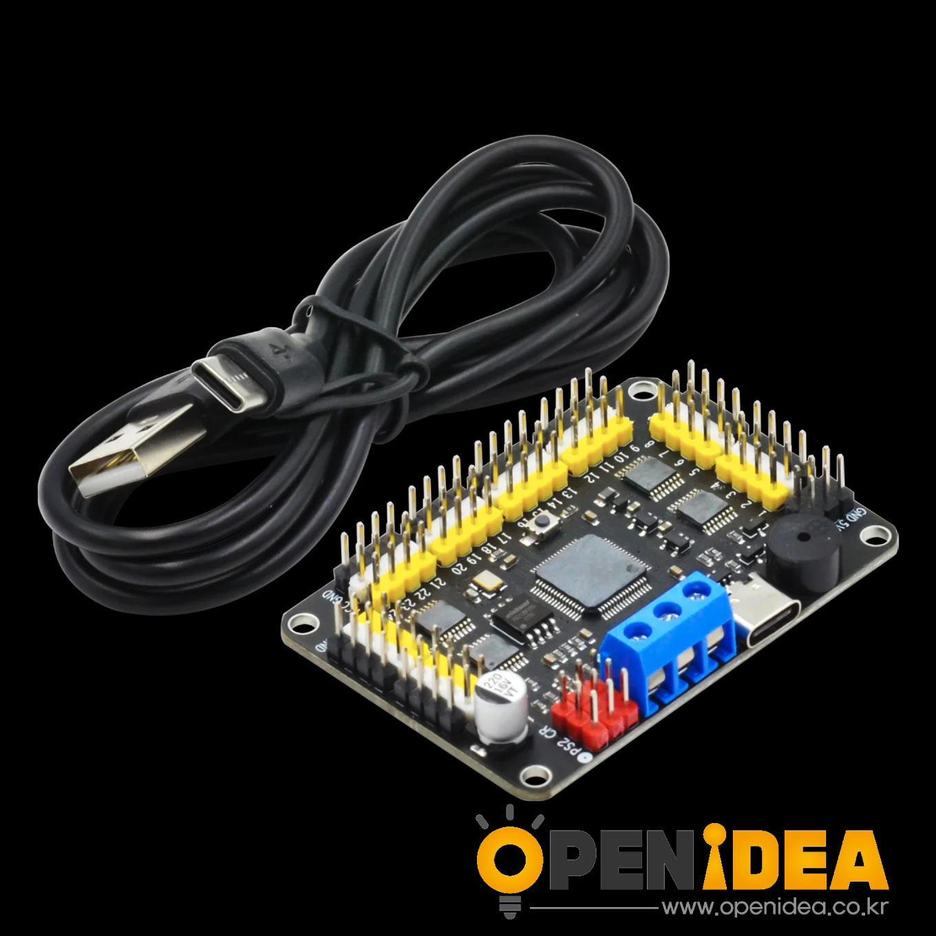 1PCS 새 버전 32 채널 로봇 서보 제어 보드 서보 모터 컨트롤러 PS-2 무선 제어 USB UART 연결 모드 [ZTH83-029]