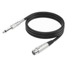 모노 트랙 6.35MM 3회전 캐논 XLR 모티브 1/4 TS 모티브 캐논 모티브 조음대 마이크 선 25M [ZBL034-094]