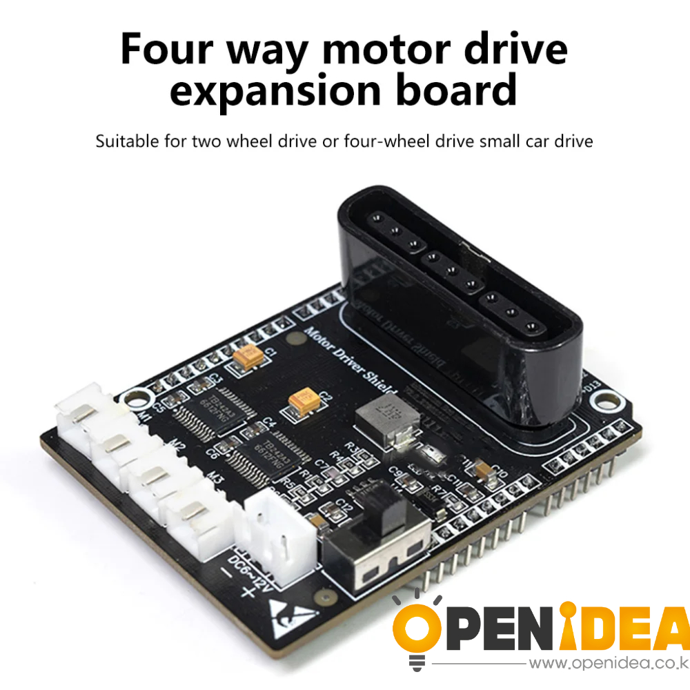 HU-011 TB6612FNG 스테퍼 모터 모듈 6-12V 서보 드라이버 모듈 ARDUINO 로봇 PWM용 4방향 모터 드라이버 모듈 [ZTH83-027]