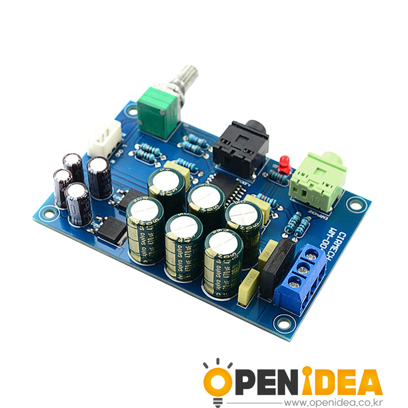 TPA6120 헤드폰 앰프 보드 HIFI TPA6120A2 매니아 헤드폰 앰프 증폭기 제로 소음 DIY [ZTX101-223]
