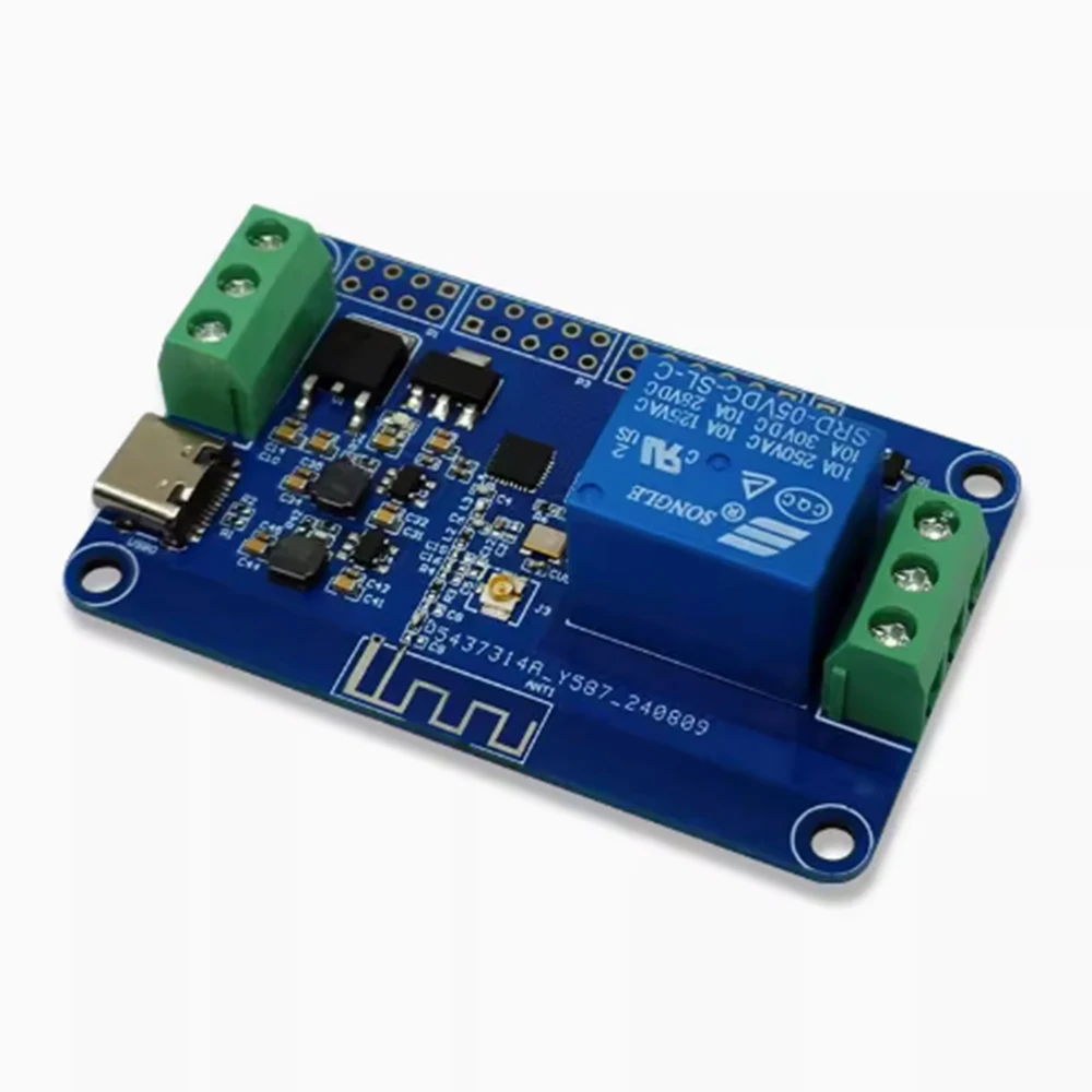 BK7238 칩 단일 채널 릴레이 모듈 WIFI+BLE LOT 개발 보드 [ZTF113-020]
