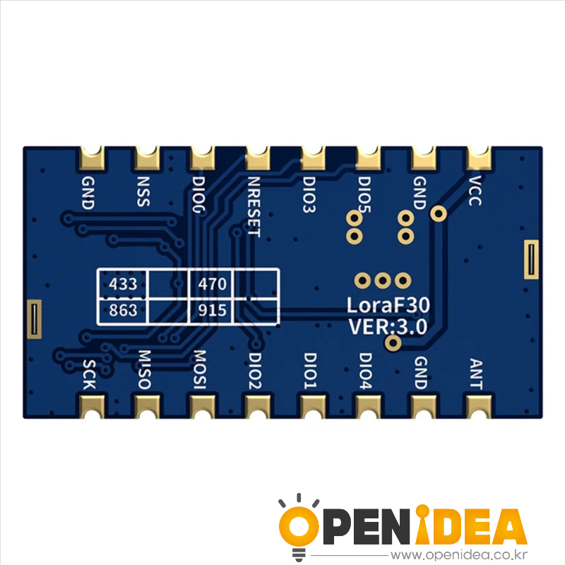 FORW-무선 LORA 모듈 간섭 방지 RF 송수신기 1W 고전력 장거리 데이터 전송 470-510 MHZ [ZTA179-322]