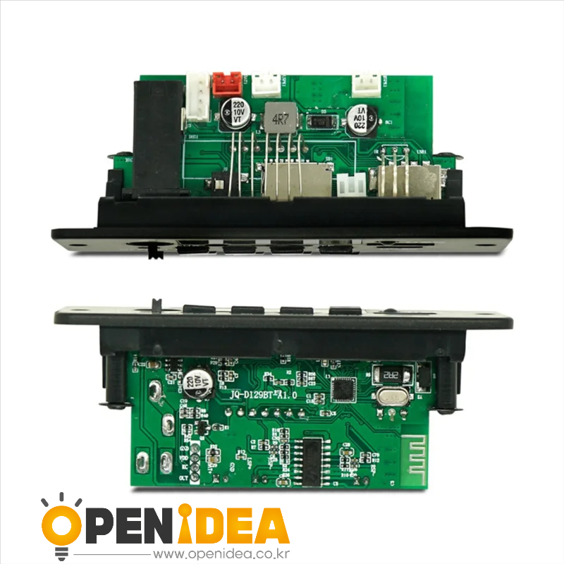 FORW-BLUETOOTH 호환 오디오 디코더 보드 증폭기 JQ-D129BT-A 2X5W 음악 플레이어 액세서리 MP3 WMA WAV FLAC 무손실 [ZTG44-020]