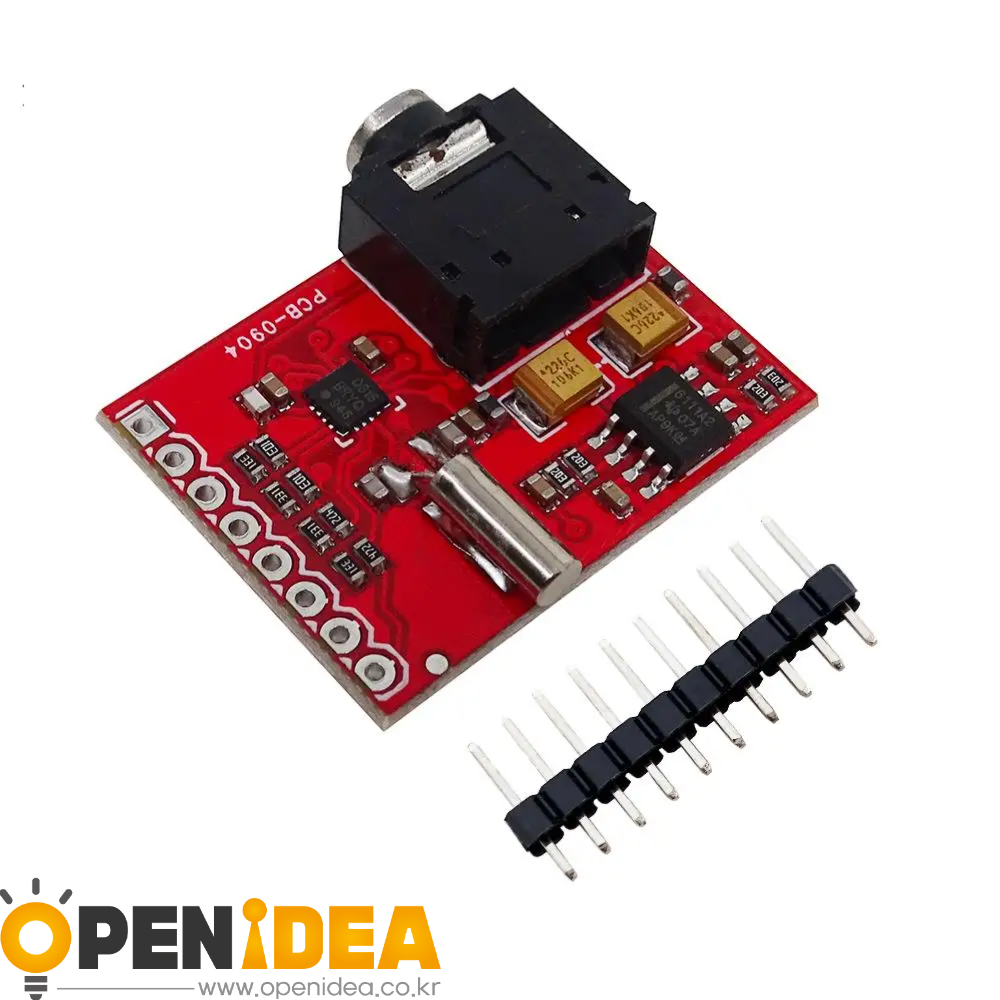 SI4703 ARDUINO AVR PIC ARM 라디오 데이터 서비스 필터링 캐리어 모듈용 RDS FM 라디오 튜너 평가 브레이크아웃 모듈 [ZTW40-018]