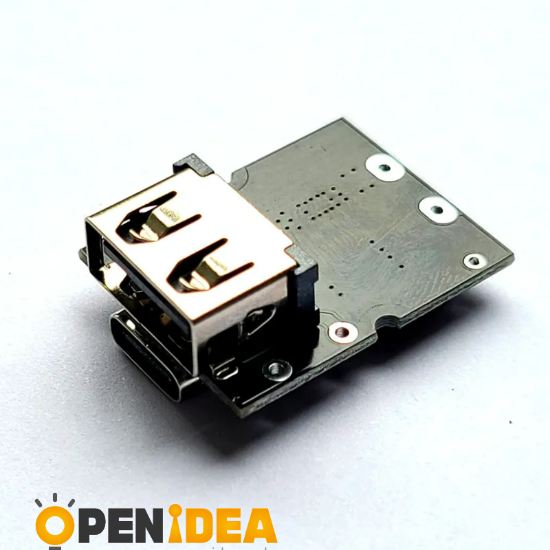 USB C타입 배터리 충전 방전 모듈 충전 보호 보드 부스트 컨버터 전원 USB 1S 4.2V 3.7V 18650 리튬 5V 2A [ZTA179-335]