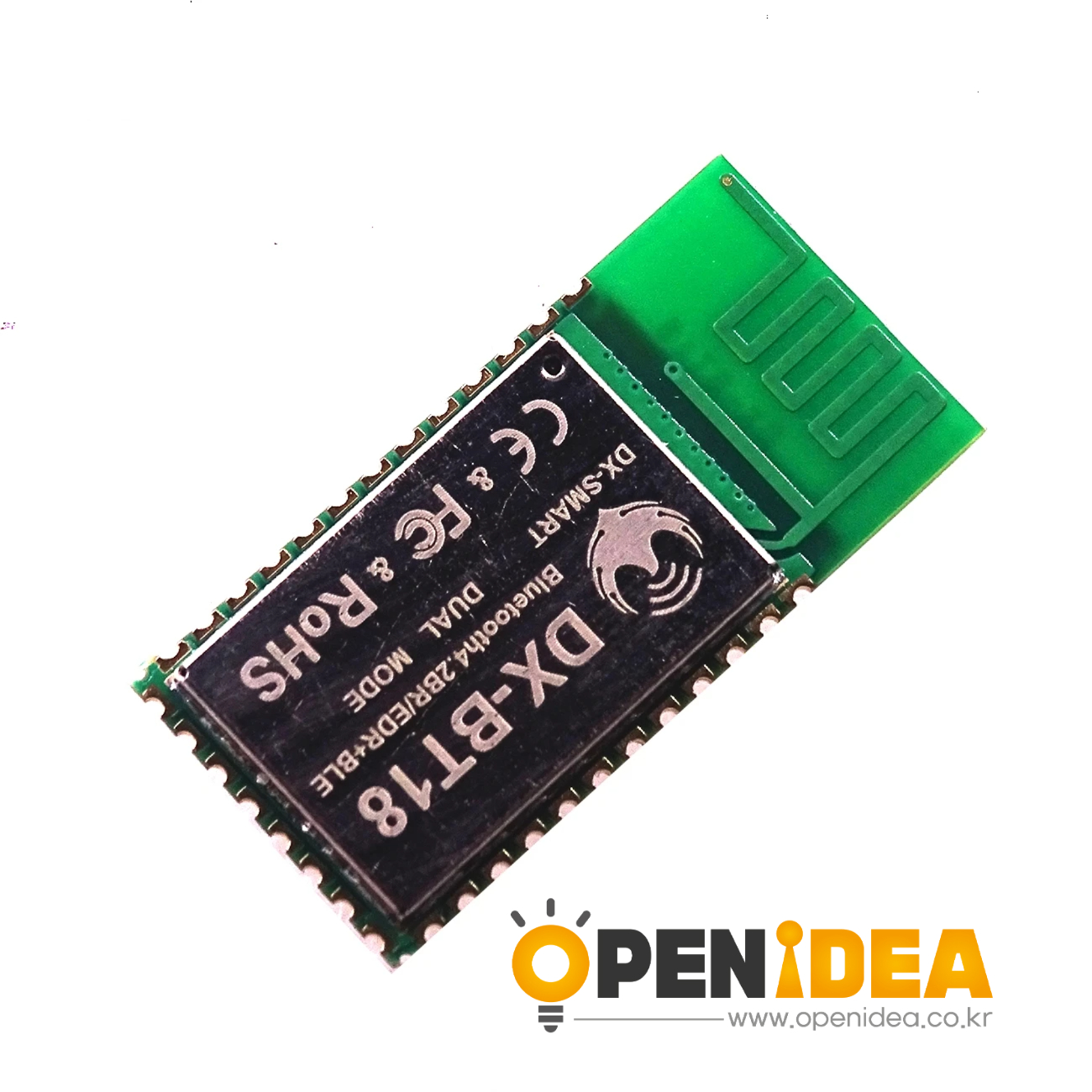 DX-BT18 CHIP 블루투스 듀얼 모드 모듈 SPP2.0+BLE4.0 직렬 포트 투명 호환 HC-05 06 슬레이브 모드 [ZTG44-022]